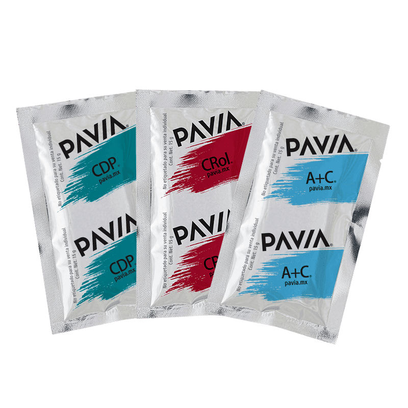 Combo Rosa | Combina A+C, CDP y CRol para el cuidado de la mujer | 10 sobres de cada uno