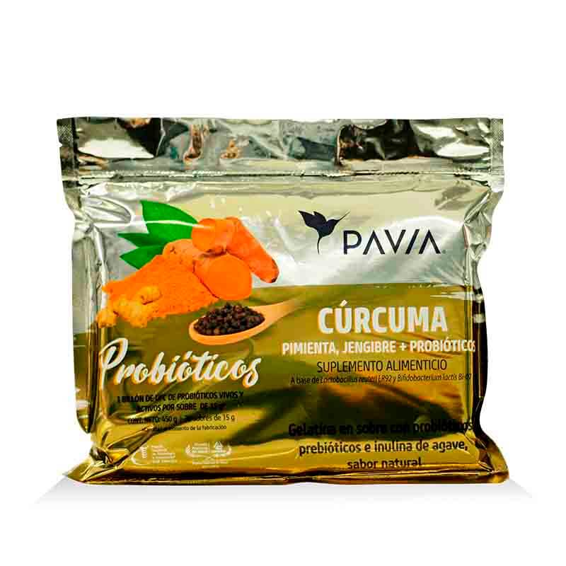 Bolsa con 30 sobres de cúrcuma