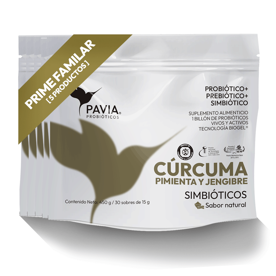 Cúrcuma, pimienta, jengibre | PRIME FAMILIAR | Compra 5 a 9 con 16% de descuento