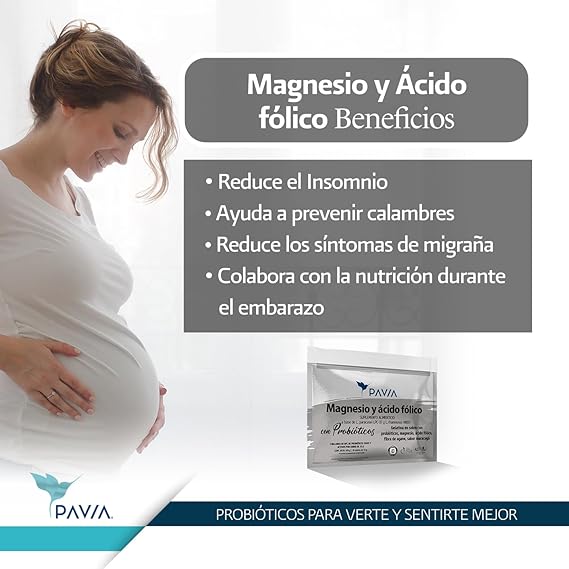 Beneficios Magnesio y Ácido fólico