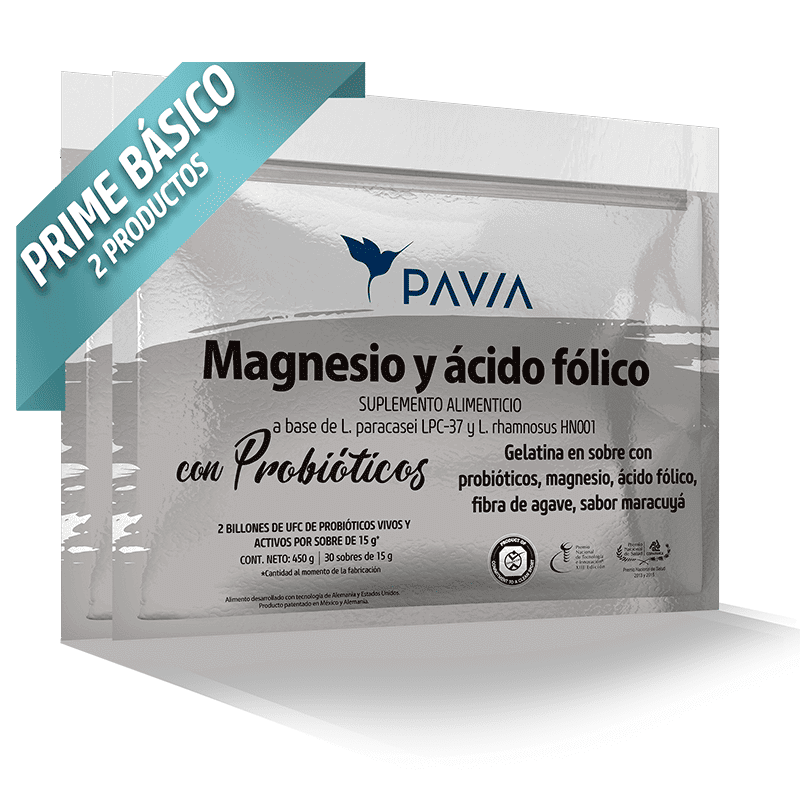 probiotico de magnesio y acido folico de pavia con precio especial en compra mensual. 