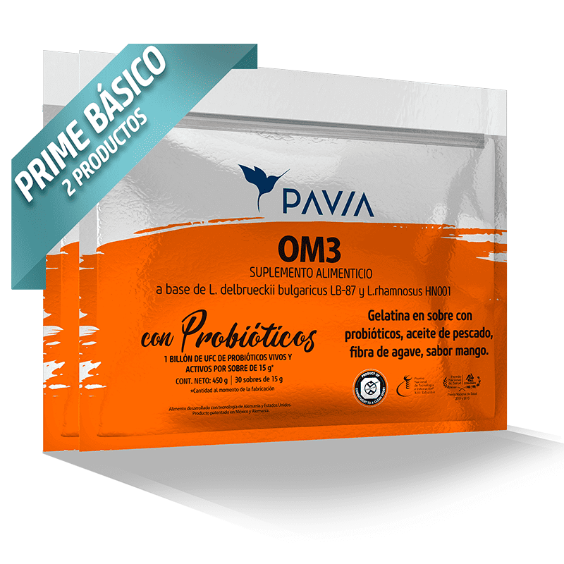 probioticos de om3 con omega3 de pavia para la concentracion, ahorra comprando mensualmente con prime